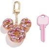 image:imageBaubleBar Disney Mickey Mouse Food Themed Bag CharmsMickey Mouse  Pink Donut Bag Charm