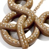 image:imageBaubleBar Disney Mickey Mouse Food Themed Bag CharmsMickey Mouse  Pretzel