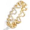 image:imageBaubleBar Disneys Mickey Mouse Outline 18K GoldPlated Sterling Silver RingPav