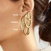 image:imageBaubleBar Disneys Mickey Mouse Outline Hoop Earrings  Licensed Disney Jewelry for WomenMickey Mouse Pave Hoop