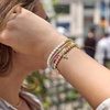 image:imageBaubleBar Divine Energy Pisa Bracelet Trendy Fashion Jewelry Stretch Bracelets for All Ages Stackable and BeautifulCross