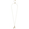 image:imageBaubleBar GoldPlated Initial Necklace  Bubble or Signature Letter Pendant 17Inch Chain Necklace with Lobster Clasp Fashion Jewelry Perfect Personalized Gift for WomenT