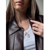 image:imageBaubleBar GoldPlated Initial Necklace  Bubble or Signature Letter Pendant 17Inch Chain Necklace with Lobster Clasp Fashion Jewelry Perfect Personalized Gift for WomenA