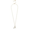 image:imageBaubleBar GoldPlated Initial Necklace  Bubble or Signature Letter Pendant 17Inch Chain Necklace with Lobster Clasp Fashion Jewelry Perfect Personalized Gift for WomenA