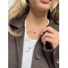 image:imageBaubleBar GoldPlated Initial Necklace  Bubble or Signature Letter Pendant 17Inch Chain Necklace with Lobster Clasp Fashion Jewelry Perfect Personalized Gift for WomenQ