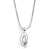 image:imageBaubleBar GoldPlated Initial Necklace  Bubble or Signature Letter Pendant 17Inch Chain Necklace with Lobster Clasp Fashion Jewelry Perfect Personalized Gift for WomenQ