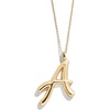 image:imageBaubleBar GoldPlated Initial Necklace  Bubble or Signature Letter Pendant 17Inch Chain Necklace with Lobster Clasp Fashion Jewelry Perfect Personalized Gift for WomenA