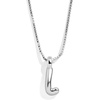 image:imageBaubleBar GoldPlated Initial Necklace  Bubble or Signature Letter Pendant 17Inch Chain Necklace with Lobster Clasp Fashion Jewelry Perfect Personalized Gift for WomenL