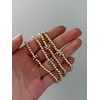 image:imageBaubleBar Initial Pisa Stretch Bracelet  Personalized GoldPlated Bracelet for Women Beaded Initial Bracelet Stacking Bracelet Custom Ball Bracelet Trendy JewelryLetter R Pave