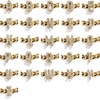image:imageBaubleBar Initial Pisa Stretch Bracelet  Personalized GoldPlated Bracelet for Women Beaded Initial Bracelet Stacking Bracelet Custom Ball Bracelet Trendy JewelryLetter R Pave
