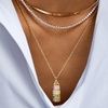 image:imageBaubleBar Initial Spinner Charm NecklaceE