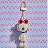 image:imageBaubleBar Licensed 3D Bag Charms for All Ages  Cute Character Keychains to Display on Backpacks and PursesPeanuts  Snoopy