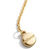image:imageBaubleBar Mickey Mouse amp Minnie Mouse Disney Better Half Necklace  ClearGold