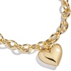 image:imageBaubleBar Millie Bubble Heart Bracelet  Beautiful Trendy Bracelet for Women Fashion Jewelry ChainLink Style Bubble Heart Perfect for GiftingGoldPlated Small