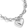 image:imageBaubleBar Millie Bubble Heart Bracelet  Beautiful Trendy Bracelet for Women Fashion Jewelry ChainLink Style Bubble Heart Perfect for GiftingSilverPlated Small