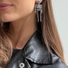 image:imageBaubleBar Seasonal Novelty Earrings for Women  Beautiful and Giftable Holiday and Themed Earrings for Parties and EventsPave Skeleton