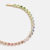 image:imageBaubleBar Tennis Bracelets for Women  Beautiful Trendy Hypoallergenic Bracelets Perfect for Stacking Womens Fashion JewelryKali  Rainbow Ombre
