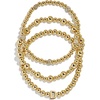 image:imageBaubleBar Three Bracelet Gift Set for Women GoldPlated Initial Beaded Bracelets Fashion Jewelry Personalized amp Trendy Gift Fashion Jewelry SetPisa
