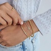 image:imageBaubleBar Three Bracelet Gift Set for Women GoldPlated Initial Beaded Bracelets Fashion Jewelry Personalized amp Trendy Gift Fashion Jewelry SetPisa