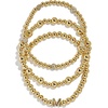 image:imageBaubleBar Three Bracelet Gift Set for Women GoldPlated Initial Beaded Bracelets Fashion Jewelry Personalized amp Trendy Gift Fashion Jewelry SetPisa