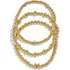 image:imageBaubleBar Three Bracelet Gift Set for Women GoldPlated Initial Beaded Bracelets Fashion Jewelry Personalized amp Trendy Gift Fashion Jewelry SetPisa