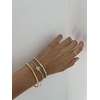 image:imageBaubleBar Three Bracelet Gift Set for Women GoldPlated Initial Beaded Bracelets Fashion Jewelry Personalized amp Trendy Gift Fashion Jewelry SetPisa