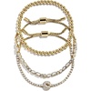 image:imageBaubleBar Three Bracelet Gift Set for Women GoldPlated Initial Beaded Bracelets Fashion Jewelry Personalized amp Trendy Gift Fashion Jewelry SetTennis