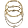 image:imageBaubleBar Three Bracelet Gift Set for Women GoldPlated Initial Beaded Bracelets Fashion Jewelry Personalized amp Trendy Gift Fashion Jewelry SetTennis