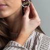 image:imageBaubleBar WeddingThemed Earring SetsWife of the Party  Hoop