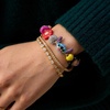 image:imageBaubleBar x Disney Friends Forever Charm Bracelet  Pull Tie Bracelet with Chunky Beads Disney Characters Fashion Jewelry Stackable and Stylish Accessories for WomenLilo  Stitch