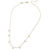 image:imageBaubleBar x Disneys Mickey Mouse DemiFine Necklace 18k GoldPlated Sterling Silver Necklace Beautiful and Classic Perfect for Mickey Mouse Fans of All AgesMickey Mouse Gold Station Necklace