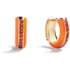image:imageBaubleBar Hoop and Drop Earrings for Women Fashion Jewelry Beautiful and Giftable EarringsOrange Huggie