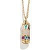 image:imageBaubleBar Initial Spinner Charm NecklaceY