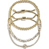 image:imageBaubleBar Three Bracelet Gift Set for Women GoldPlated Initial Beaded Bracelets Fashion Jewelry Personalized amp Trendy Gift Fashion Jewelry SetTennis