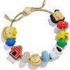 image:imageBaubleBar x Disney Friends Forever Charm Bracelet  Pull Tie Bracelet with Chunky Beads Disney Characters Fashion Jewelry Stackable and Stylish Accessories for WomenPeanuts