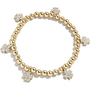 image:imageBaubleBar Divine Energy Pisa Bracelet Trendy Fashion Jewelry Stretch Bracelets for All Ages Stackable and BeautifulClover