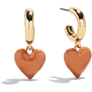 image:imageBaubleBar Hoop and Drop Earrings for Women Fashion Jewelry Beautiful and Giftable EarringsBrown Drop