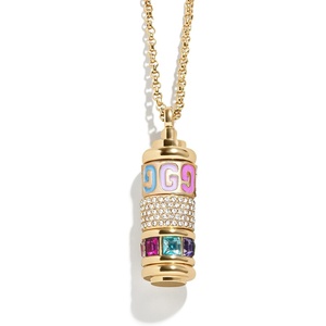 image:imageBaubleBar Initial Spinner Charm NecklaceG