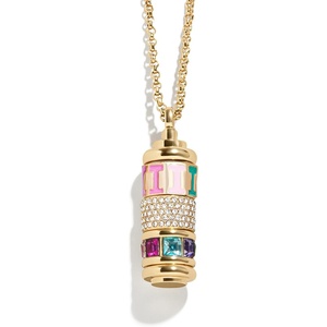 image:imageBaubleBar Initial Spinner Charm NecklaceI