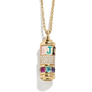image:imageBaubleBar Initial Spinner Charm NecklaceJ