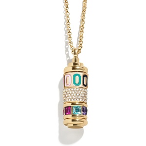 image:imageBaubleBar Initial Spinner Charm NecklaceO
