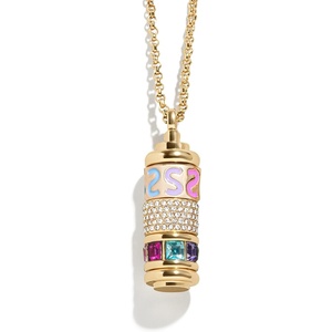 image:imageBaubleBar Initial Spinner Charm NecklaceS