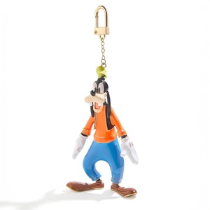 image:imageBaubleBar Licensed 3D Bag Charms for All Ages  Cute Character Keychains to Display on Backpacks and PursesGoofy  Enamel