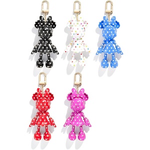 image:imageBaubleBar Licensed 3D Bag Charms for All Ages  Cute Character Keychains to Display on Backpacks and PursesPink