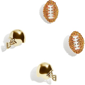 image:imageBaubleBar SportThemed Statement Earrings Novelty Stud Earrings for Women Costume JewelryDraft Pick Set
