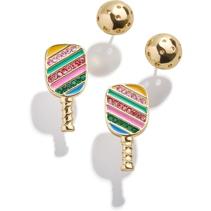 image:imageBaubleBar SportThemed Statement Earrings Novelty Stud Earrings for Women Costume JewelryPaddles Up