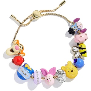 image:imageBaubleBar x Disney Friends Forever Charm Bracelet  Pull Tie Bracelet with Chunky Beads Disney Characters Fashion Jewelry Stackable and Stylish Accessories for WomenWinnie the Pooh