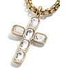 image:imageBaubleBar Cross Statement Necklace Giftable Fashion Jewelry for Women Perfect for Birthday Christmas Valentines Day and EasterMara Necklace