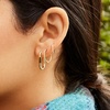 image:imageBaubleBar Huggie Earrings Trendy Gift Fashion Jewelry GoldPlated Earrings for Women Hoop Huggie Earring SetsNiata  Gold
