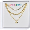 image:imageBaubleBar Kenna PreLayered Initial Necklace GoldPlated Fashion Jewelry Gifts for Women Beautiful and TrendyB